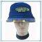 china embroidered blue cowboy hat with SGS and high quality