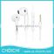 Made in China universal white oem promotion 3.5mm earphone for samsung