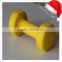 Christmas carnival best price wholesale rubber coated dumbbell female use matte glossing