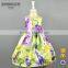 2016 Hot Sale Elegant Dress for Party Flower Girls Dresses Purple Bow Princess Wedding Dresses For Girl Sleeveless                        
                                                Quality Choice