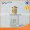 Popular glass cosmetic bottle with lid