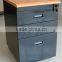 3-Drawer Small Steel Cabinet for Living Room