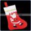Hot sale cheap cute kids Santa Claus Christmas Socks