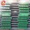 Continually casted square steel billets