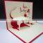 The Piano with angel Happy birthday 3d pop up card