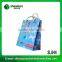 Five color fireworks logo printing Wedding paper gift bag with handles