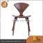 Modern Stylish Organic Crafted Walnut Dining Chair Home Decor Furniture Brown