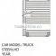 Refrigeration air conditioner evaporator coil unit price For VOLVO