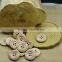 custom logo nature 4 holes wood buttons for garments