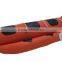 New design Inflatable Sit on Kayak Canoe Fishing Boat