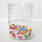 Promotion High Quality 2016 Best Sell Glass Candy Jar glass mason jar Wholesale