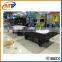 Coin operated sport game Black air hockey simulator game machine