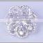 Rhinestone Flower crystal brooch garment pin accessory