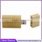 Design new coming wooden round usb flash drive