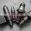 BKS187 38mm round shank chisel tungsten carbide bullet teeth rock drilling bits