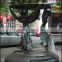 European cast bronze figure sculpture city square bronze sculpture dance figure sculpture