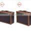 professional pvc leather skin crocodile pattern makeup cosmetic case with clasp