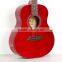 HS-C1-TRD China guitars 36 inch colour travel vintage acoustic guitar