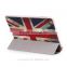 Best Selling Ultra Slim Smart Magnetic PU Leopard Camouflage Wood UK Flag Design Cover Case for iPad Mini 4
