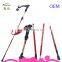 xia guang 5-section Folding Adjustable Crutch / Walking Stick,travel hiking stick