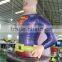 2015 Hot Sale Cheap Outdoor Inflatable Superman Advertising Cartoon Tube