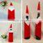 Xmas Gift Wine Bottle Cover,christmas Gift Wine Bottle Sheath Decorate Wine ,bottle Hat 13*24cm