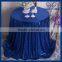 SQ027A Many colors available Custom made beaded metalic royal blue sequin table cloth