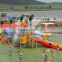 Children playground amusement water park equipment slide water house