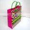 yiwu factory cheap shopping printed pp bag/pvc gift packing bag/ice cream shopping bag