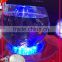LED Glass/vase/bottle decoration RGB SMD rechargeable led base light 6 inch color changing led light base for all event