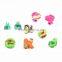 Yiwu Manre hot selling rubber/ pvc customized 3d pen topper/ cartoon pen topper