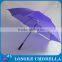 30" purple golf umbrella manual open windproof frame