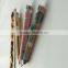 Retractable 6 in 1 new type of twisted mechanical crayon