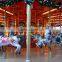 China Gold Amusement Park Equipment Manufacturer! amusement games / double-deck carousel