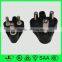 India 3 round prong AC male plug extension cord with C7 female plug