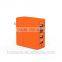 multifunction fast 5V 2A 4 ports portable travel wall usb charger