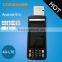 IP54 rugged wireless card reader smartphone fingerprint with micro usb otg