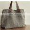 Hot sell leisure jute shopping lady handbag