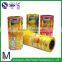 Plastic roll packaging film for food package