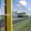 PVC coated bend panel wire mesh peach post fence