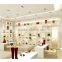 Custom Shoe Showcase Of Commercial Furniture For Shoe Shop