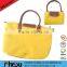 Promotional zipper closure Foldable tote bag