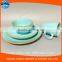 Europen retro style golden line ceramic stoneware dinnerware set,crockery tableware set