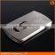 Eco-Friendly logo printing metal credit card holder push up