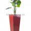 grc fiberglass box shape large pot planter for sale
