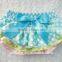 Fancy wholesale underwear, diaper cover baby satin bloomers in stock