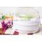 2 Tier Microwave Chinese Rice Noodle Portable Bun Vegetable Food Steamer
