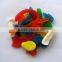 Soft Sugar Coated Fruit Slice Shaped Jelly Bean