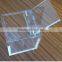 high quality custom clear acrylic box with dividers