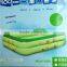 wholesale hot sell multifunction pvc 2 layers rectangle family pool toy for outdoor game